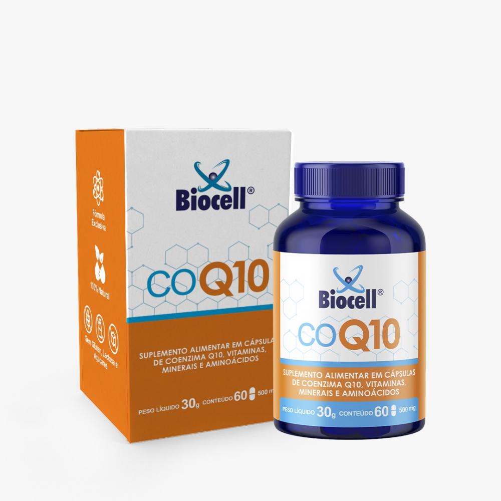Biocell® COQ10 - Suplemento Alimentar com 60 cápsulas de 500 mg